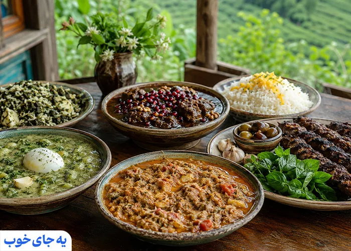 غذاهای محلی لاهیجان